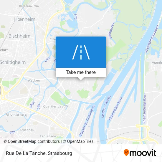 Rue De La Tanche map