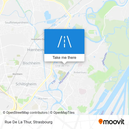 Rue De La Thur map