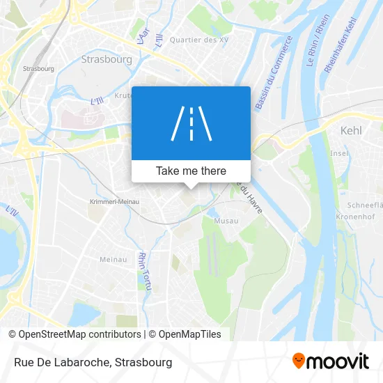 Rue De Labaroche map