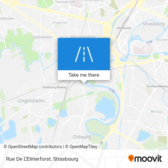 Rue De L'Elmerforst map