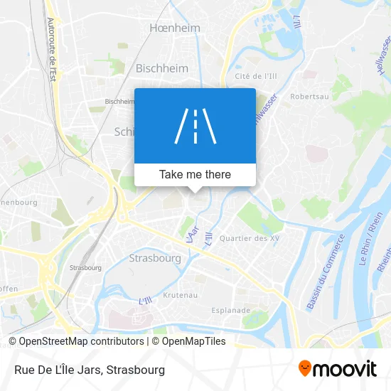 Rue De L'Île Jars map
