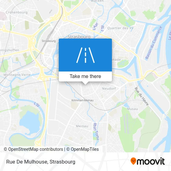 Rue De Mulhouse map