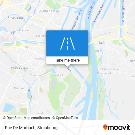 Rue De Murbach map