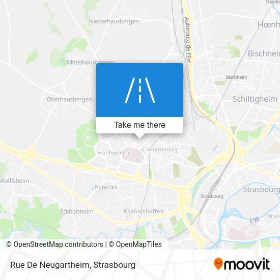 Rue De Neugartheim map