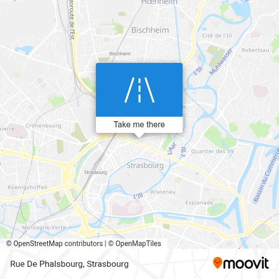 Rue De Phalsbourg map