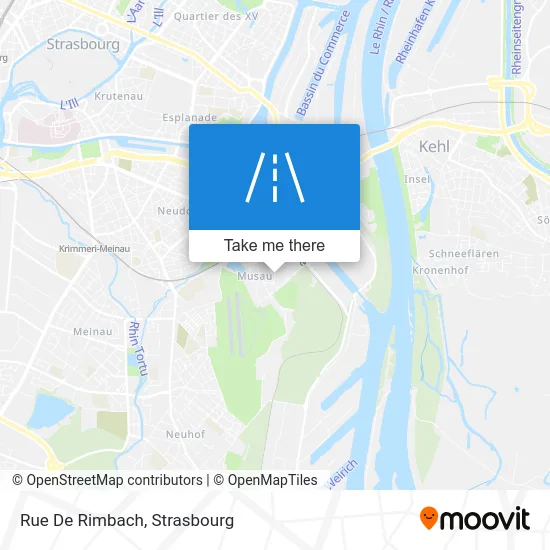 Rue De Rimbach map