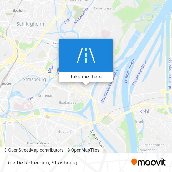 Rue De Rotterdam map