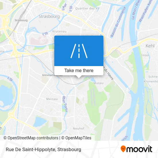 Rue De Saint-Hippolyte map