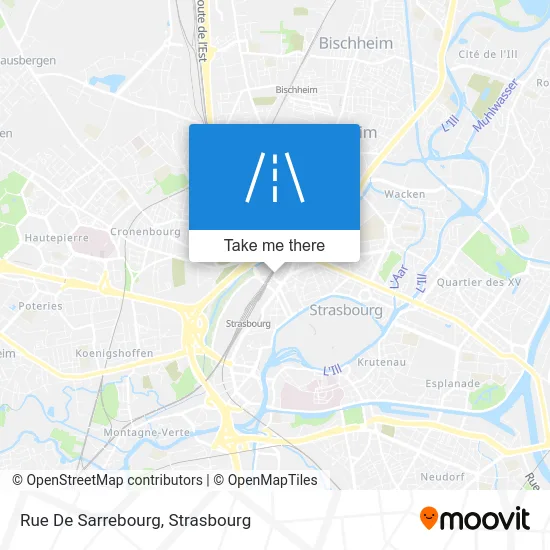 Rue De Sarrebourg map