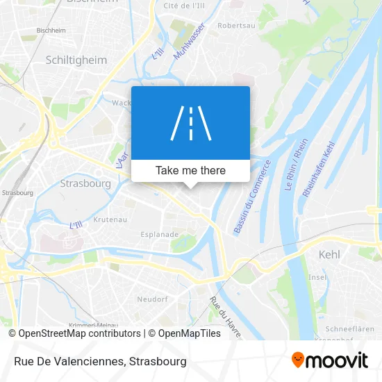 Rue De Valenciennes map