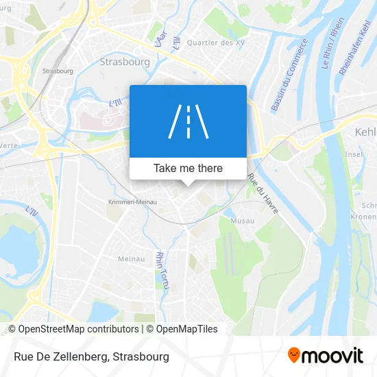 Rue De Zellenberg map