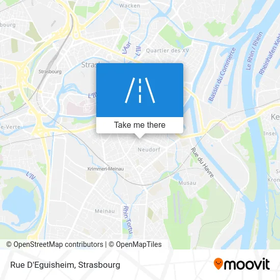 Rue D'Eguisheim map