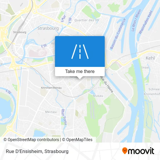 Rue D'Ensisheim map