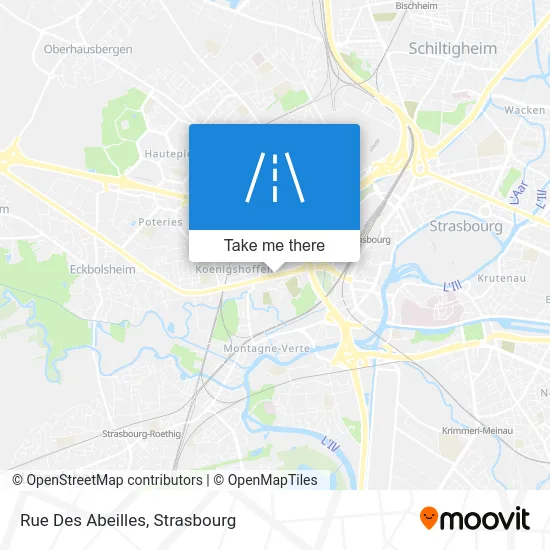 Rue Des Abeilles map