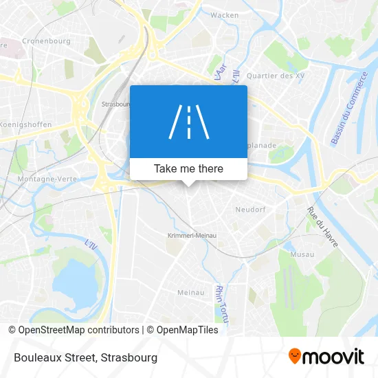 Rue Des Bouleaux map