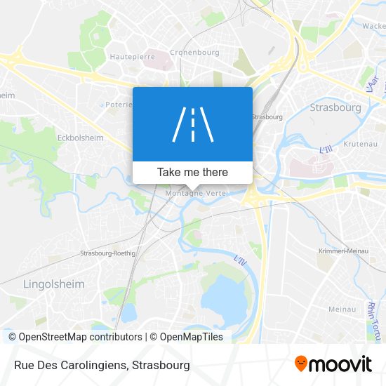 Rue Des Carolingiens map