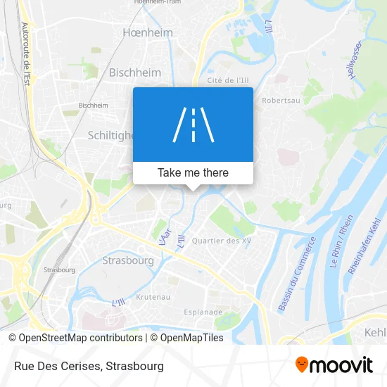 Rue Des Cerises map
