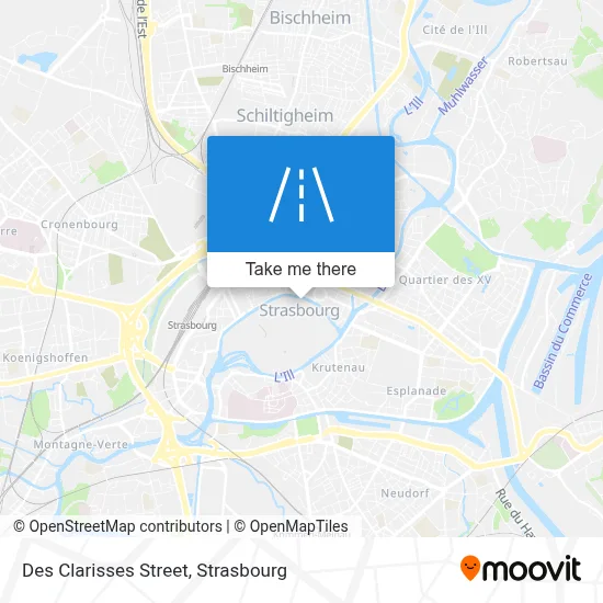 Rue Des Clarisses map