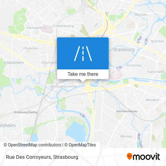 Rue Des Corroyeurs map