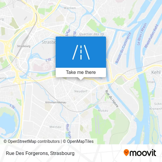 Rue Des Forgerons map