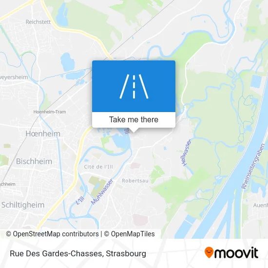 Rue Des Gardes-Chasses map