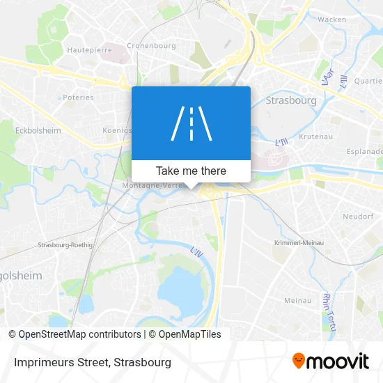 Rue Des Imprimeurs map