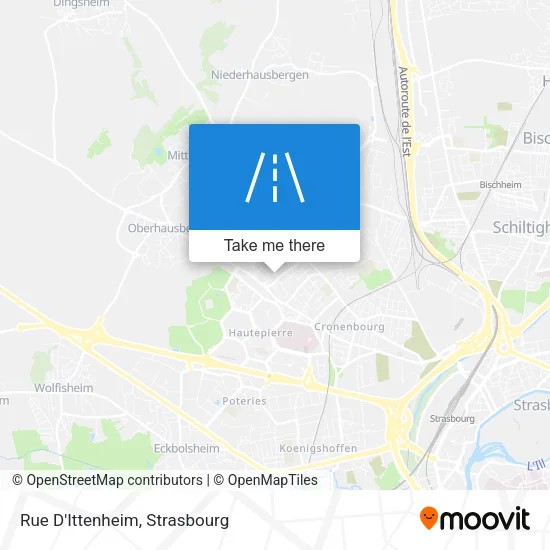 Rue D'Ittenheim map