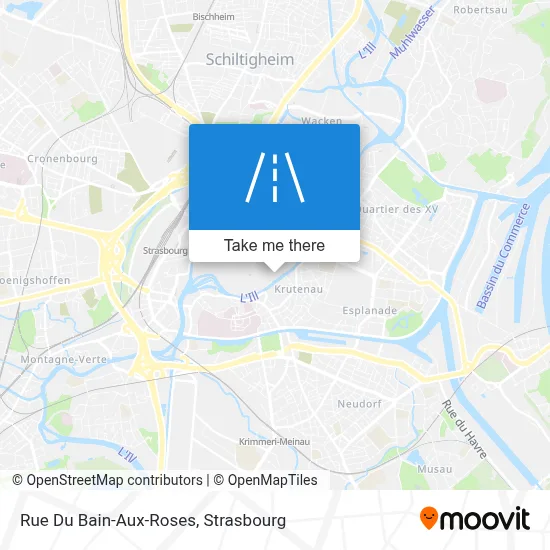 Rue Du Bain-Aux-Roses map