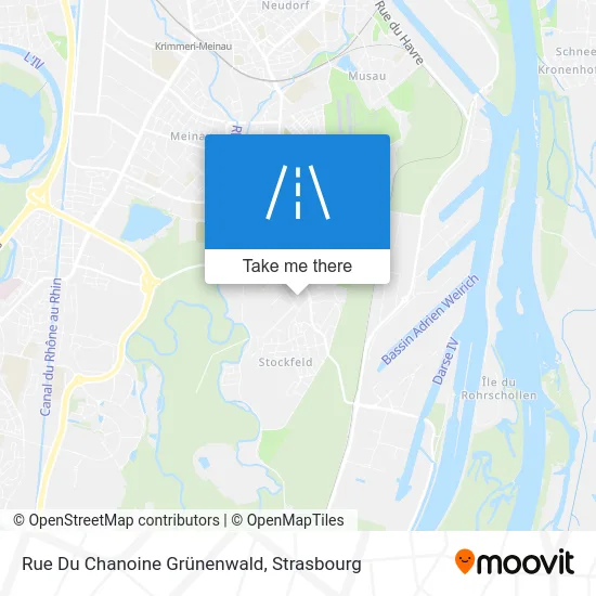 Rue Du Chanoine Grünenwald map