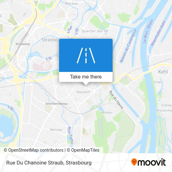 Rue Du Chanoine Straub map