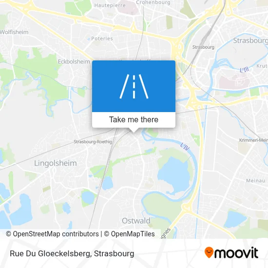 Rue Du Gloeckelsberg map