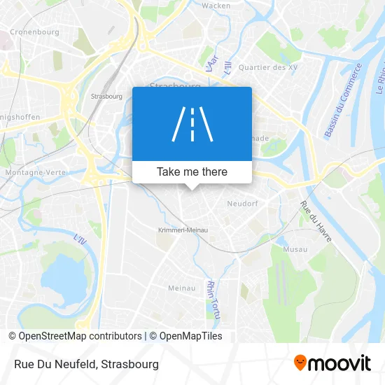 Rue Du Neufeld map