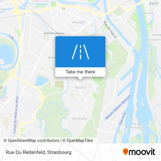Rue Du Reitenfeld map
