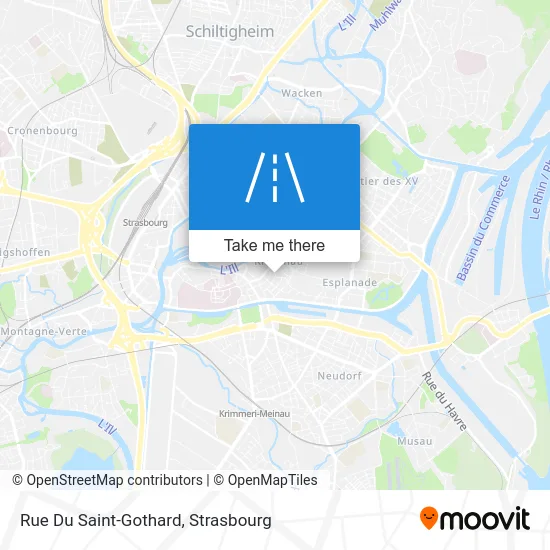 Rue Du Saint-Gothard map