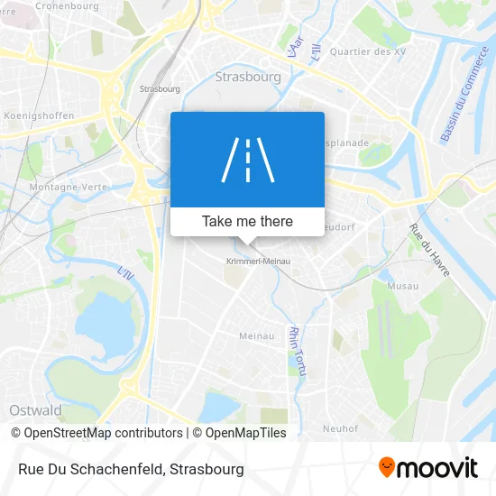 Rue Du Schachenfeld map