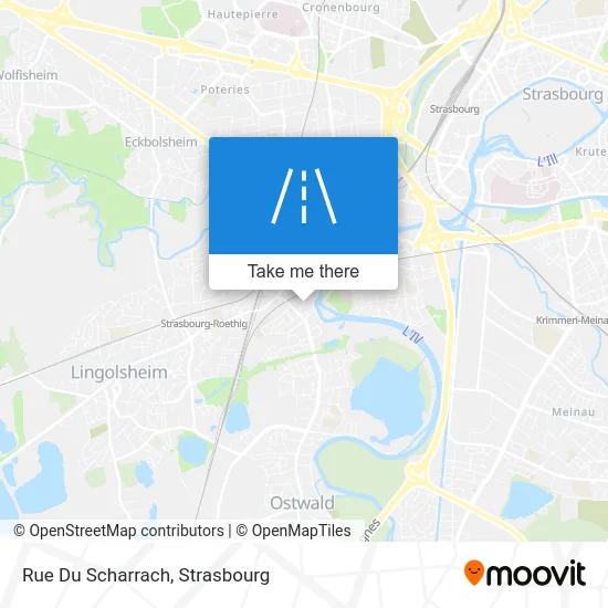 Rue Du Scharrach map