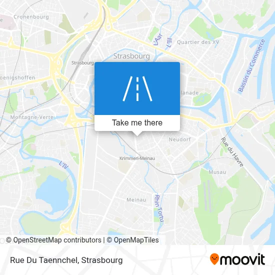 Rue Du Taennchel map