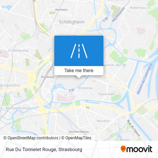 Rue Du Tonnelet Rouge map