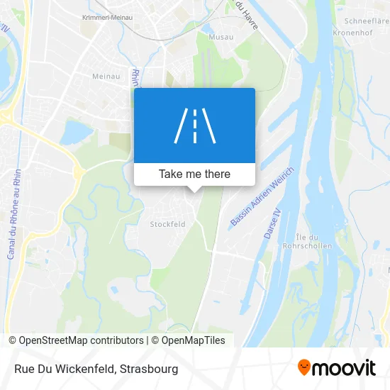 Rue Du Wickenfeld map