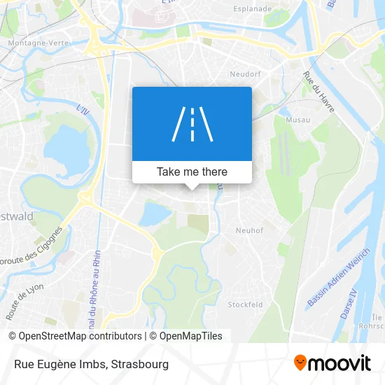 Rue Eugène Imbs map