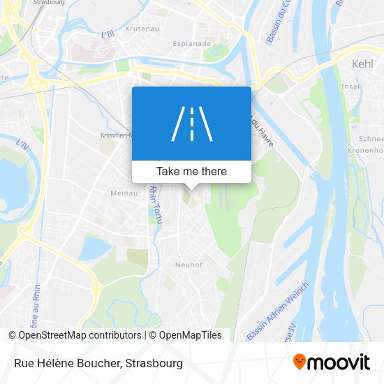 Rue Hélène Boucher map