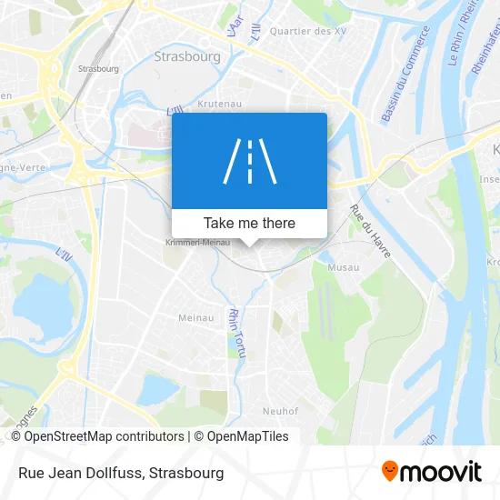 Rue Jean Dollfuss map