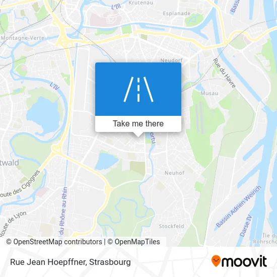 Rue Jean Hoepffner map