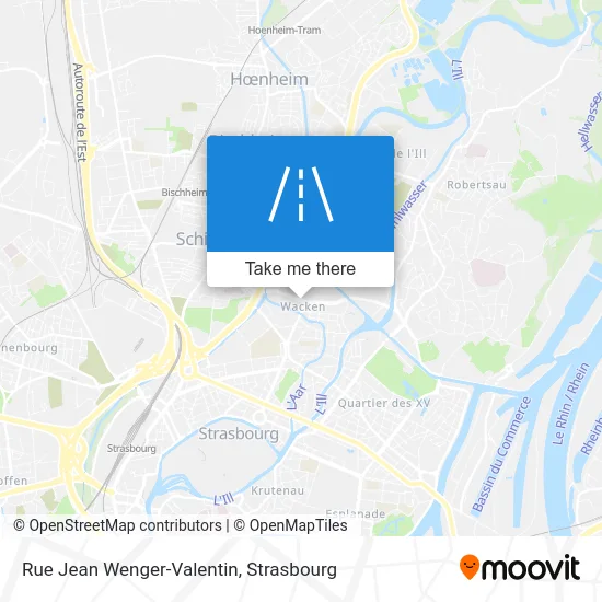 Rue Jean Wenger-Valentin map