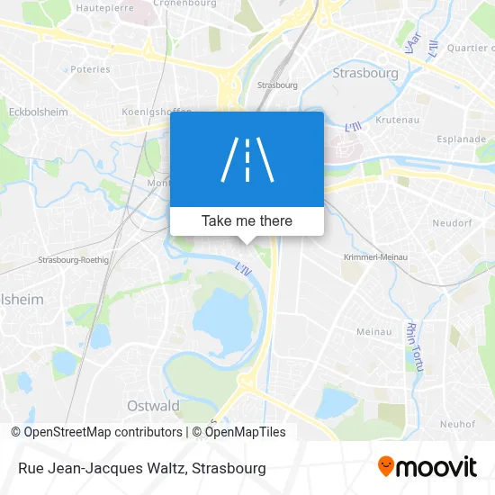 Rue Jean-Jacques Waltz map