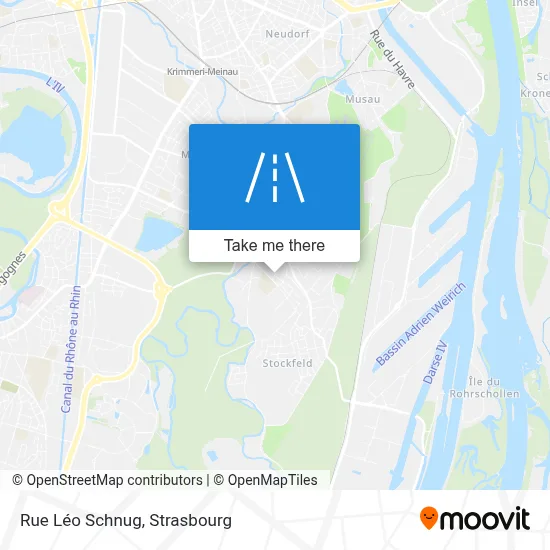 Rue Léo Schnug map