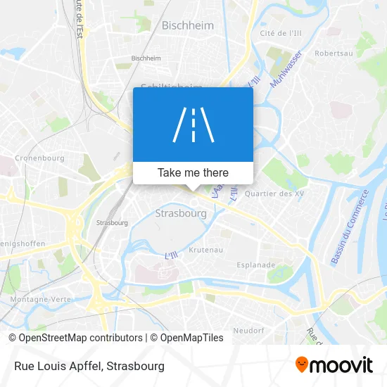 Rue Louis Apffel map