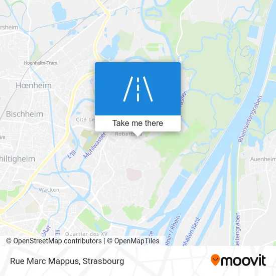 Mapa Rue Marc Mappus