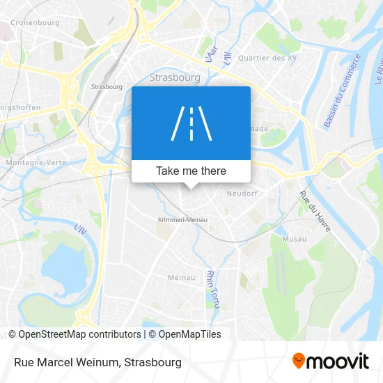 Rue Marcel Weinum map