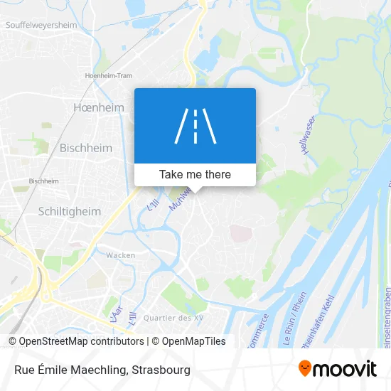 Rue Émile Maechling map